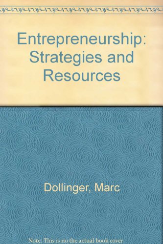 Book Entrepreneurship: Strategies and Resources free