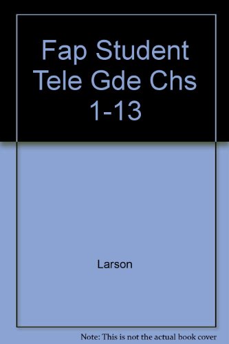 Book Fap Student Tele Gde Chs 1-13 free