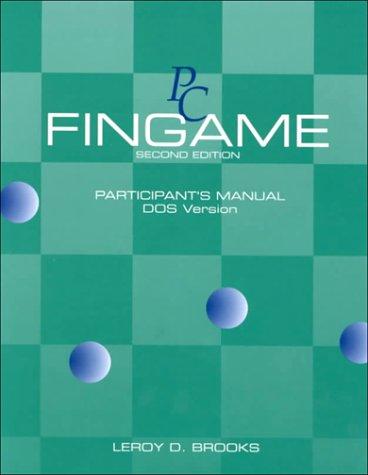 Book Fingame: Participant's Manual DOS Version free