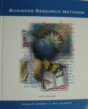 Book Business Research Methods (Irwin Series in Statistics) free