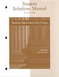 Book Business Math for College free
