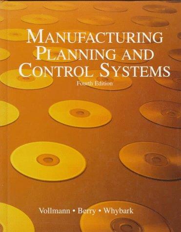 Book Manufacturing Planning and Control Systems free