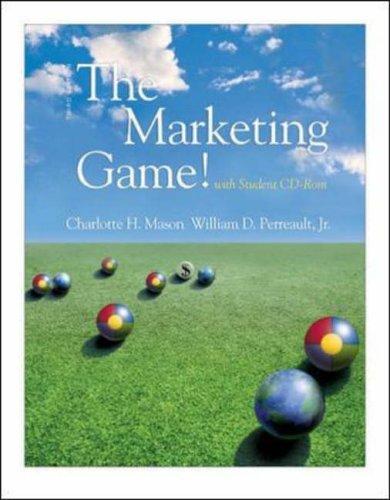 Book The Marketing Game! (Book & CD-ROM) free