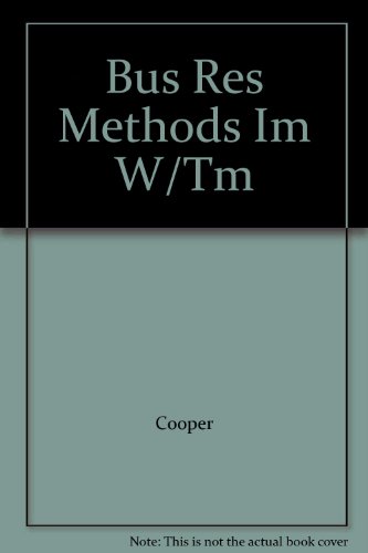 Book Bus Res Methods Im W/tm free