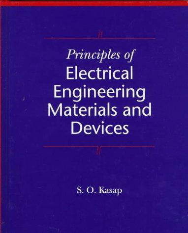 Book Principles of Electrical Engineering Materials and Devices free
