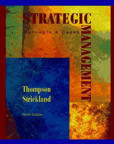 Book Strategic Management: Concepts and Cases free