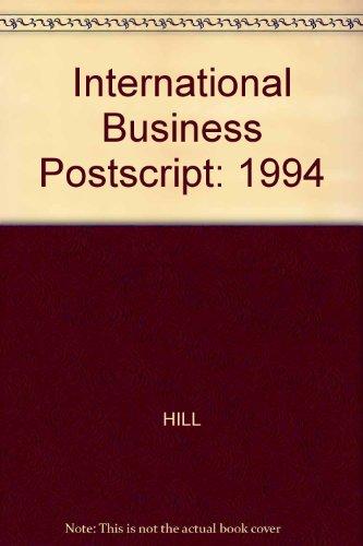 Book International Business: Competing in the Global Marketplace free