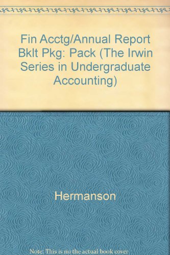 Book Financial Accounting: A Business Perspective (The Irwin Series in Undergraduate Accounting) free
