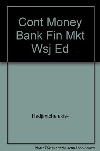 Book Contemporary Money, Banking, And Financial Markets: Theory And Practice free