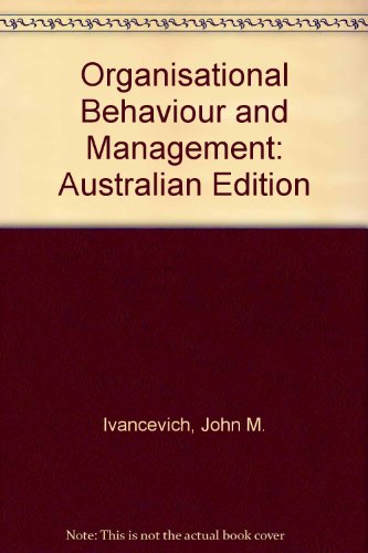 Book Organisational Behaviour and Management free