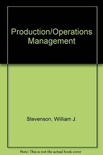 Book Production/operations Management free