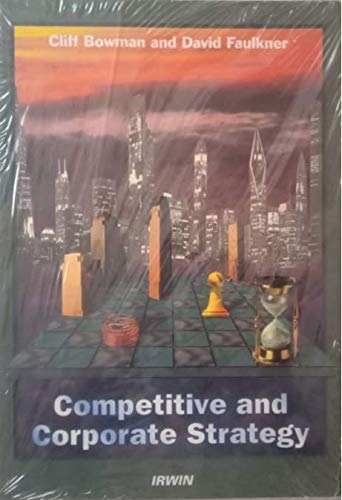 Book Competitive and Corporate Strategy free