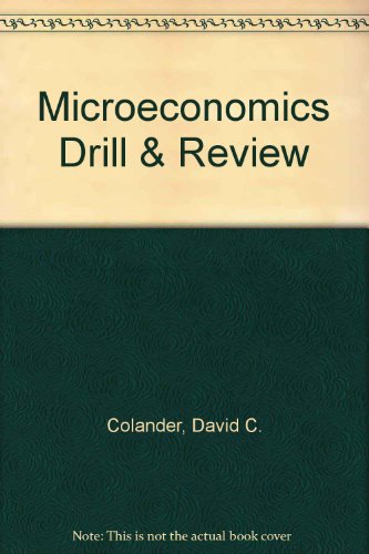 Book Microeconomics Drill & Review free Book Microeconomics Drill & Review free