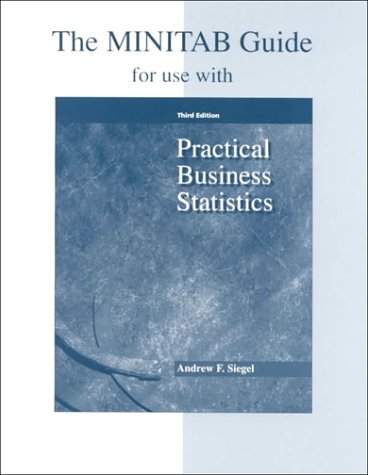 Book The Minitab Guide for Use With Practical Business Statistics free