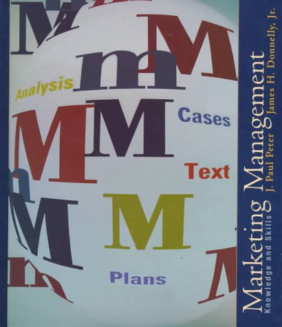Book Marketing Management: Knowledge and Skills (Irwin/McGraw-Hill Series in Marketing) free