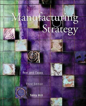 Book Manufacturing Strategy: Text and Cases free
