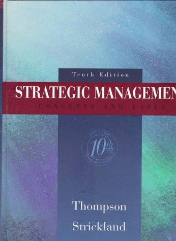 Book Strategic Management: Concepts and Cases free