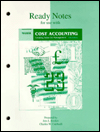 Book Ready Notes for use with Cost Accounting, Creating A Value For Management free
