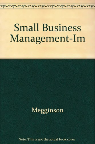 Book Small Business Management-im free