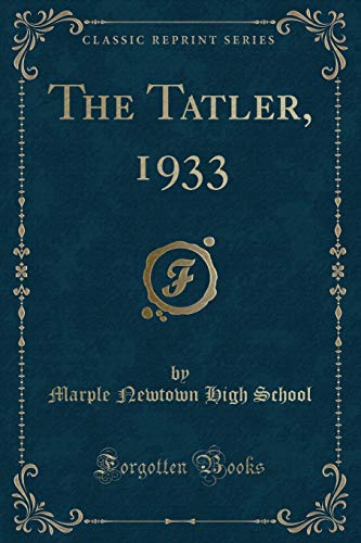 Book The Tatler, 1933 (Classic Reprint) free