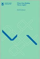 Book Where Does Binding Theory Apply? (Linguistic Inquiry Monographs) free
