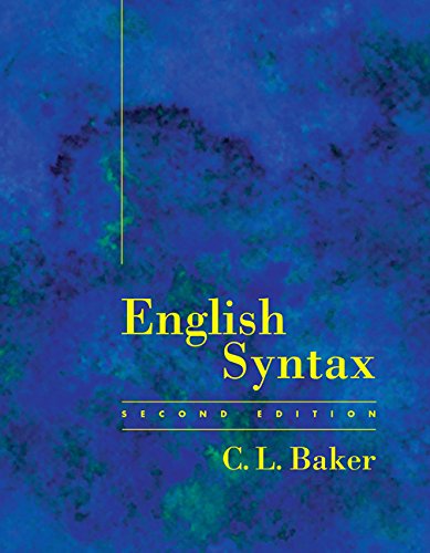 Book English Syntax, 2nd Edition (the Mit Press) free