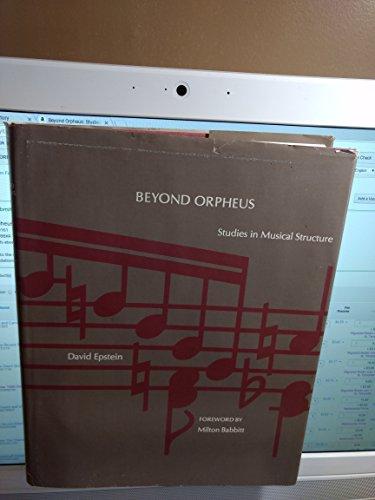 Book Beyond Orpheus: Studies in Musical Structure free