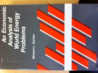 Book An Economic Analysis of World Energy Problems free