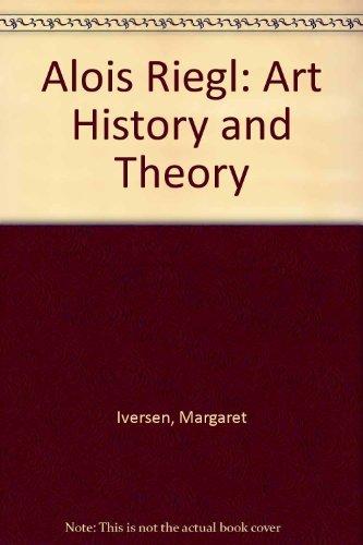 Book Alois Riegl: Art History and Theory free
