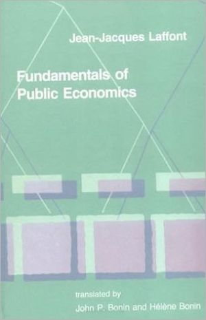 Book Fundamentals of Public Economics free