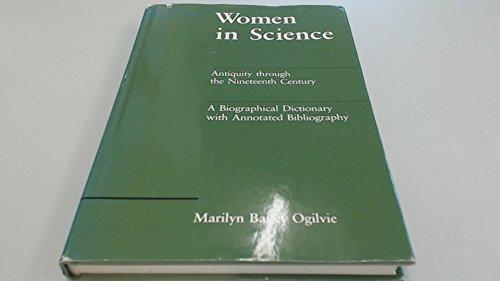 Book Women in Science: Antiquity through Nineteenth Century A Biographical Dictionary with Annotated Bibliography free