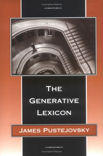 Book The Generative Lexicon (Language, Speech, and Communication) free