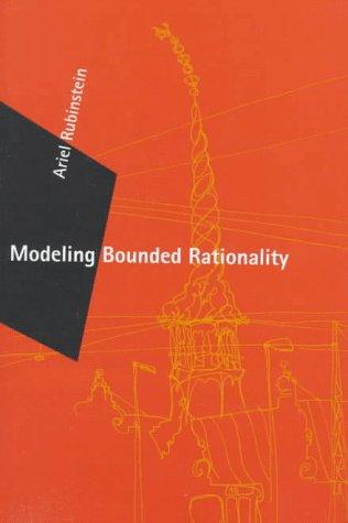 Book Modeling Bounded Rationality (Zeuthen Lecture Book Series) free