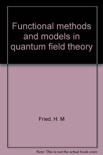 Book Functional Methods And Models In Quantum Field Theory free