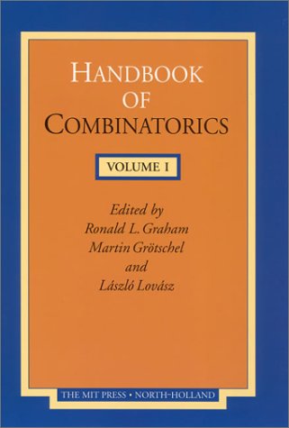 Book Handbook Of Combinatorics: 2-volume Set free