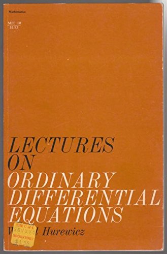 Book Lectures On Ordinary Differential Equations free
