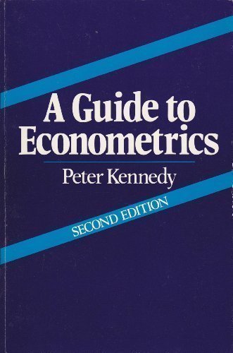 Book A Guide to Econometrics free