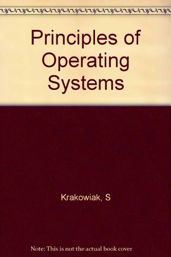 Book Principles Of Operating Systems free