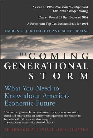 Book The Coming Generational Storm: What You Need to Know about America's Economic Future (The MIT Press) free