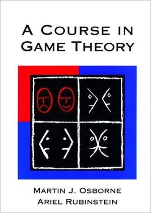 Book A Course in Game Theory (The MIT Press) free
