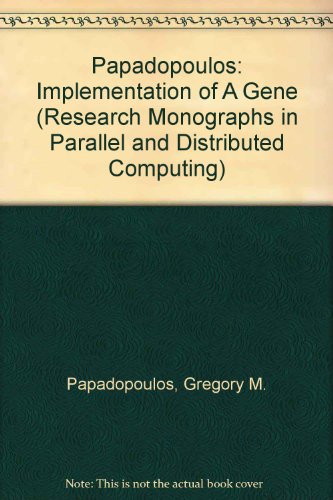 Book Implementation Of A General-purpose Dataflow Multiprocessor (research Monographs In Parallel And Distributed Computing) free