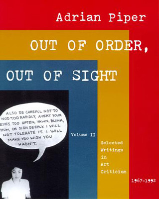 Book Out of Order, Out of Sight, Vol. II: Selected Writings in Art Criticism 1967-1992 free