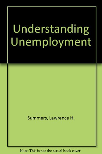Book Understanding Unemployment free