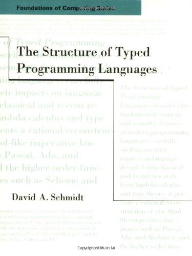 Book The Structure of Typed Programming Languages (Foundations of Computing) free