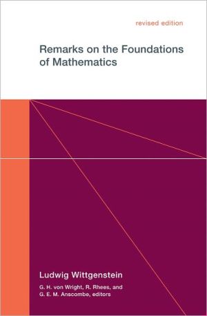 Book Remarks on the Foundations of Mathematics, revised edition (The MIT Press) free