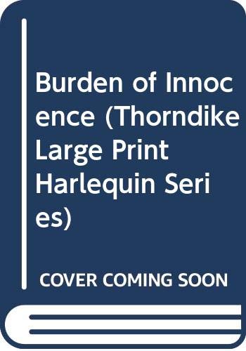 Book Burden Of Innocence free