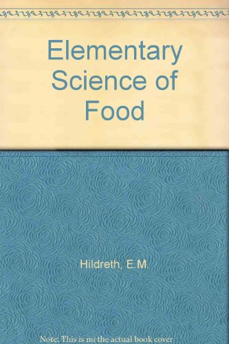 Book Elementary Science Of Food free