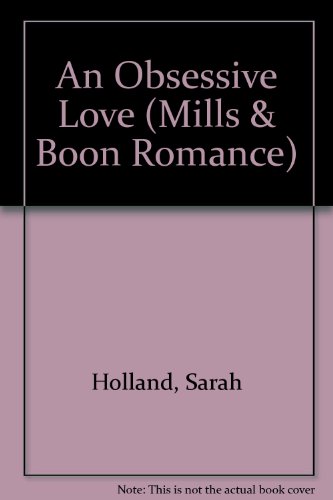 Book An Obsessive Love (mills & Boon) free