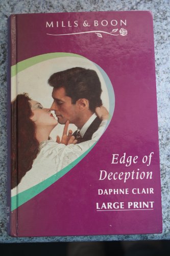 Book Edge Of Deception (mills & Boon) free