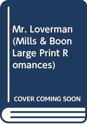 Book Mr. Loverman (mills & Boon Large Print Romances) free